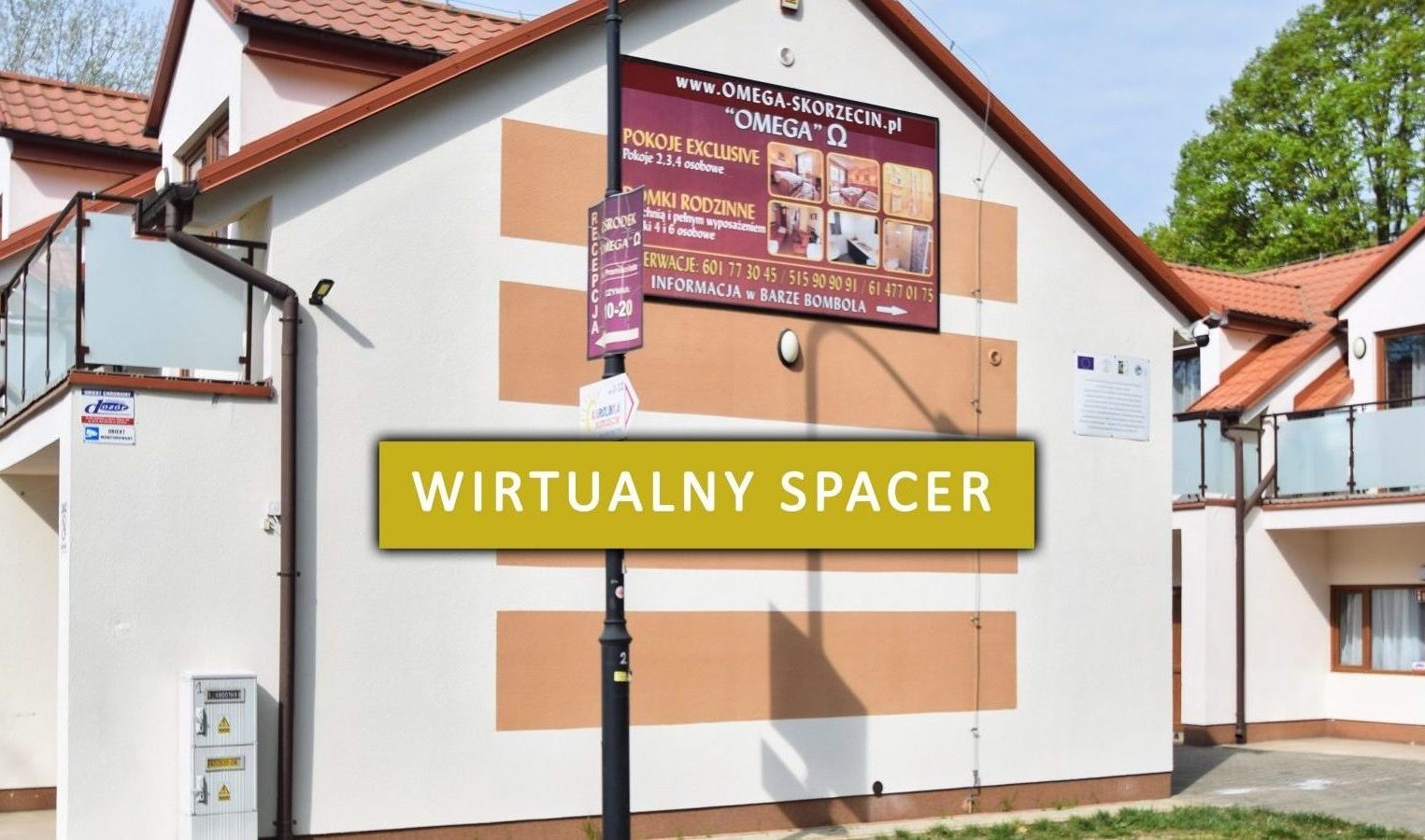 Omega Skorzęcin, wirtualna wycieczka po obiekcie